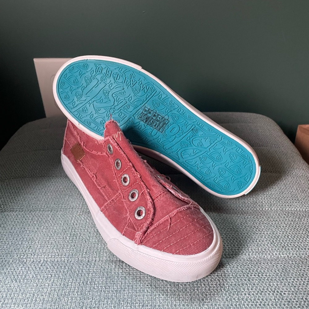 Blowfish Red and Blue Women's Sneakers
